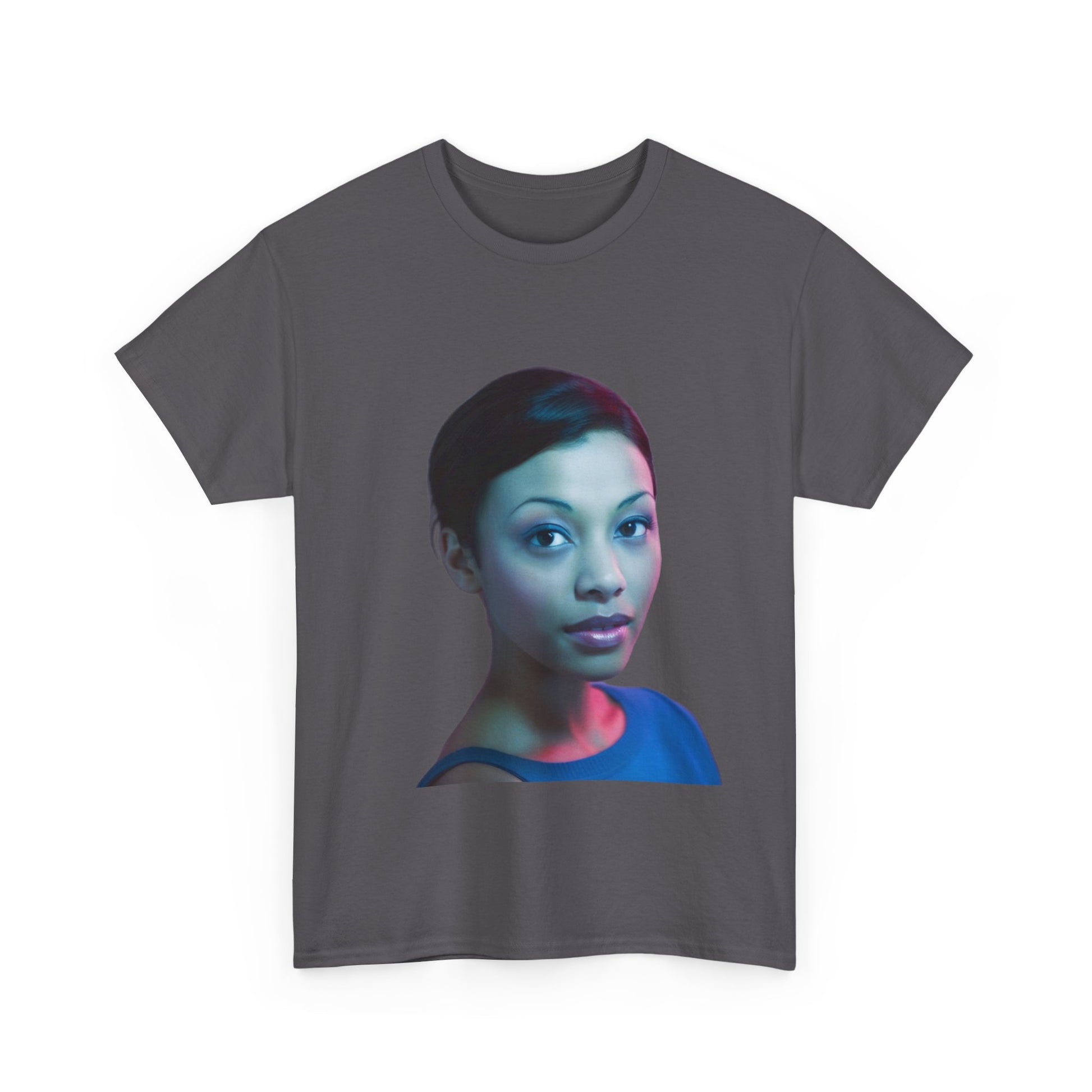 Blue Hues Blossom Tee